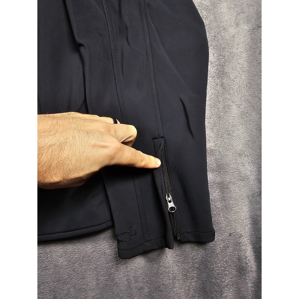 Horny Toad Jacket Black Full-Zip Pockets Performance Men Large - Picture 3 of 9
